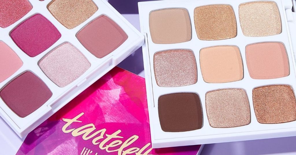 three Tarte palettes