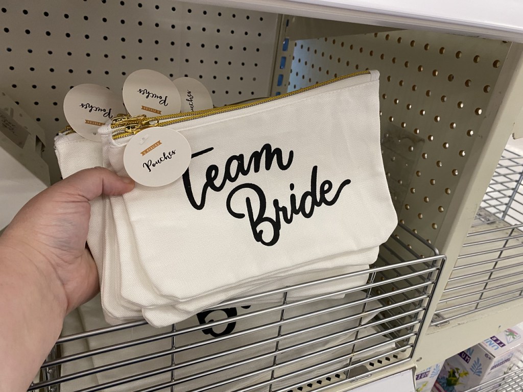 Team Bride Pouches