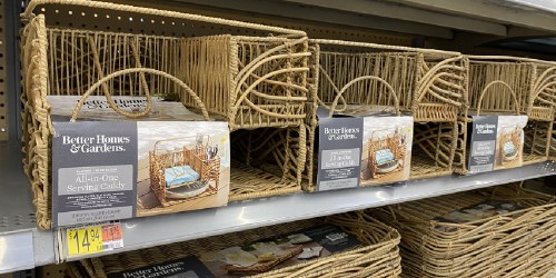 Entertain In Style This Summer w/ Better Homes & Gardens Rattan Serveware at Walmart | Everything Under $15