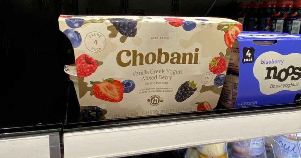 Chobani yogurt