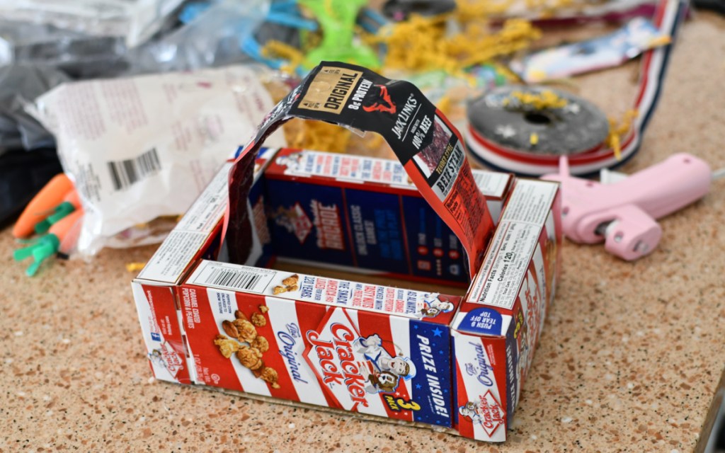 cracker jack easter basket