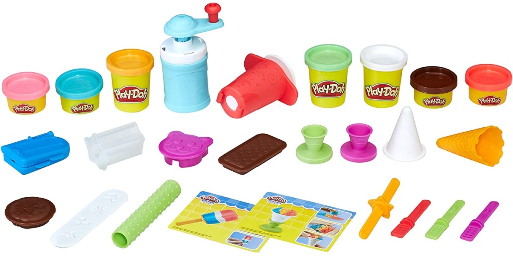 play doh frozen treats set