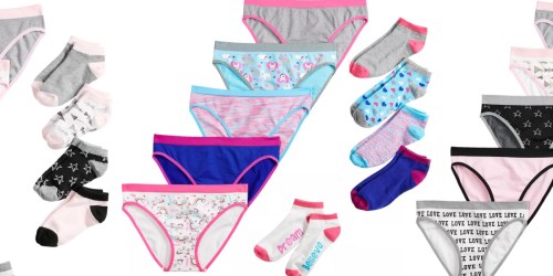 Girls Underwear & Socks 10-Pack Just $4.79 on Kohls.online (Regularly $18)