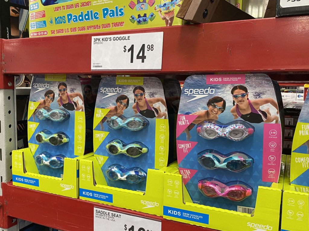 speedo goggles in store at sams club