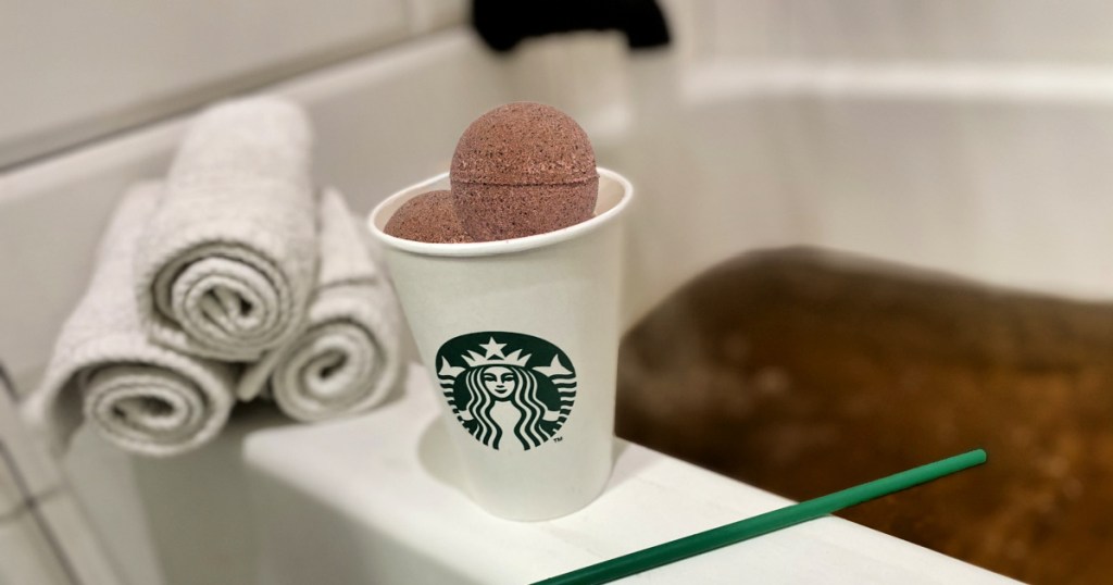 starbucks coffee bath bombs april fools prank