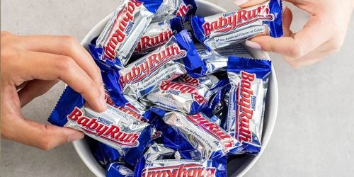 Baby Ruth Fun Size Candy Bars 144-Count Only $11 on Amazon