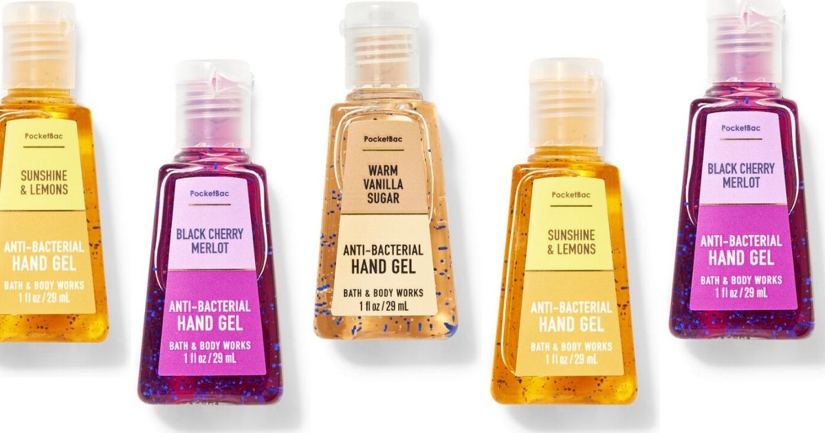 Bath and Body Works 1-Ounce Hand Sanitizer 5-Packs From $4 (Regularly $8) | Online Only