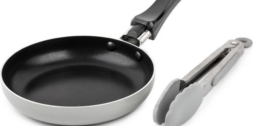 Mini Frying Pan & Utensil Sets Only $7.99 on Macy’s.online (Regularly $30) + More Cookware Deals