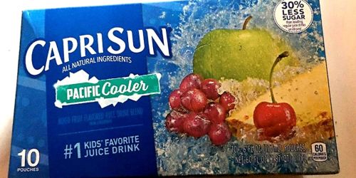 Capri Sun Pacific Cooler Juice 10-Pack Only $2.11 Shipped on Amazon