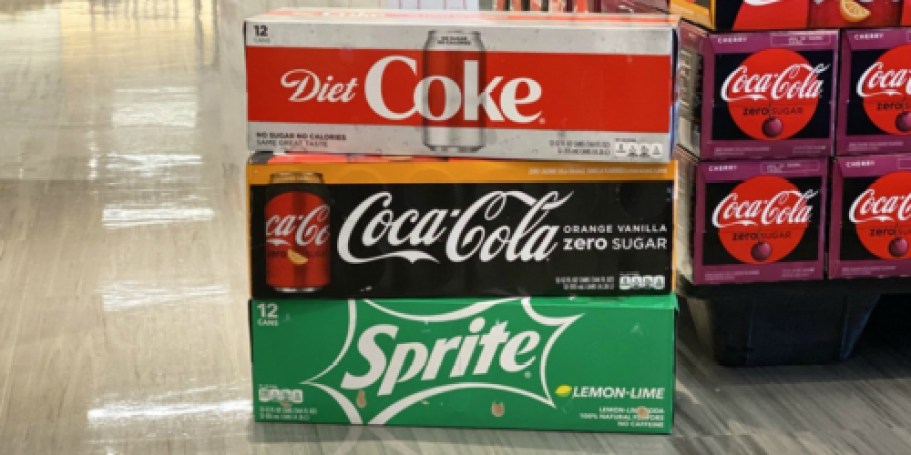 WOW! Get 4 FREE Coke Brand 12-Packs at Kroger Stores – Today Only!