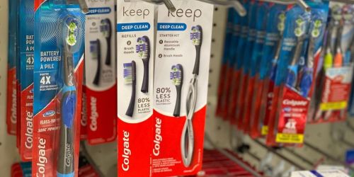 Colgate Keep Toothbrush Starter Kits from $2.70 Each After Cash Back at Target (Regularly $10)