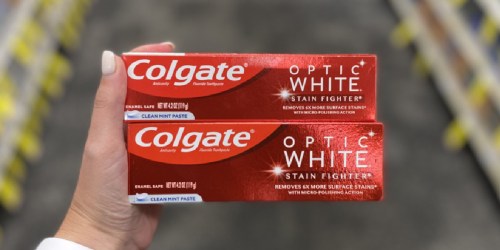 TWO Colgate Optic White Toothpastes Only $2.53 on Walgreens.online