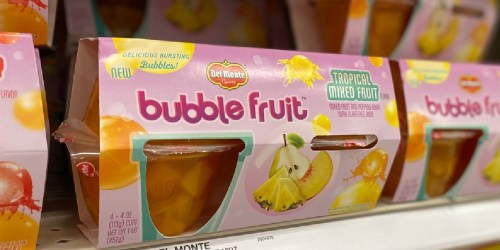 50% Off Del Monte Bubble Fruit at Target | In Store & Online