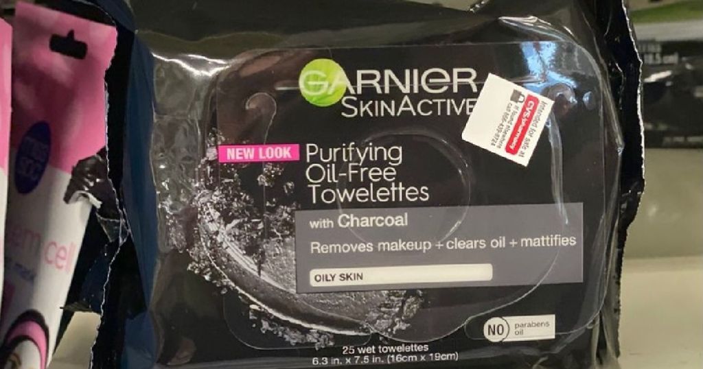 Garnier Skinactive Charcoal Wipes