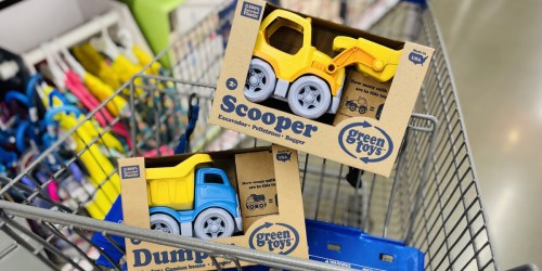 Green Toys Eco-Friendly Construction Trucks Only $6.99 at ALDI | onlinepare to $16 on Amazon