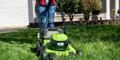 Greenworks Cordless Self-Propelled Lawn Mower Only $299.99 Shipped on BestBuy.online (Regularly $450)