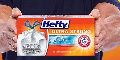 Hefty Ultra Strong Kitchen Trash Bags 40-Count from $4.93 Shipped on Amazon (Regularly $10)