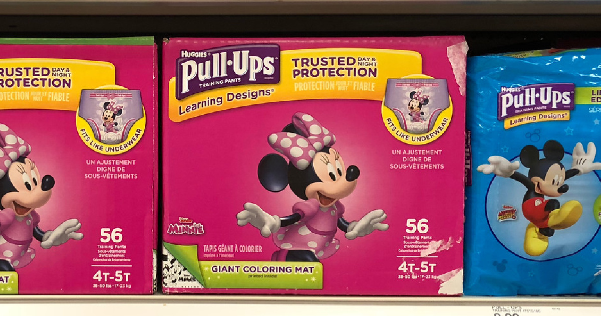 Huggies Pull-Ups Training Pants Box