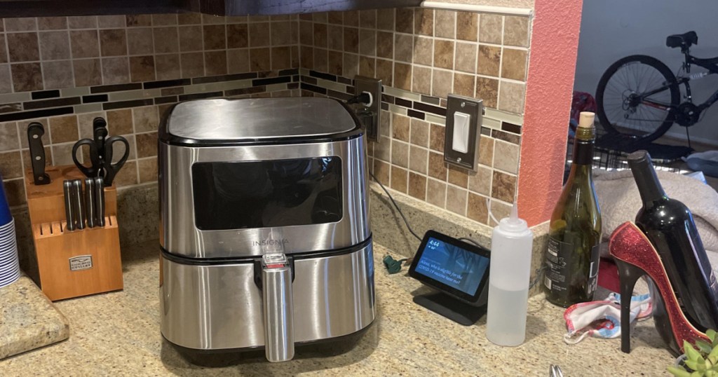 air fryer in kitchen