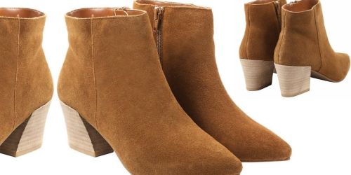 Kensie Suede Booties Only $9.97 Shipped on Costco.online