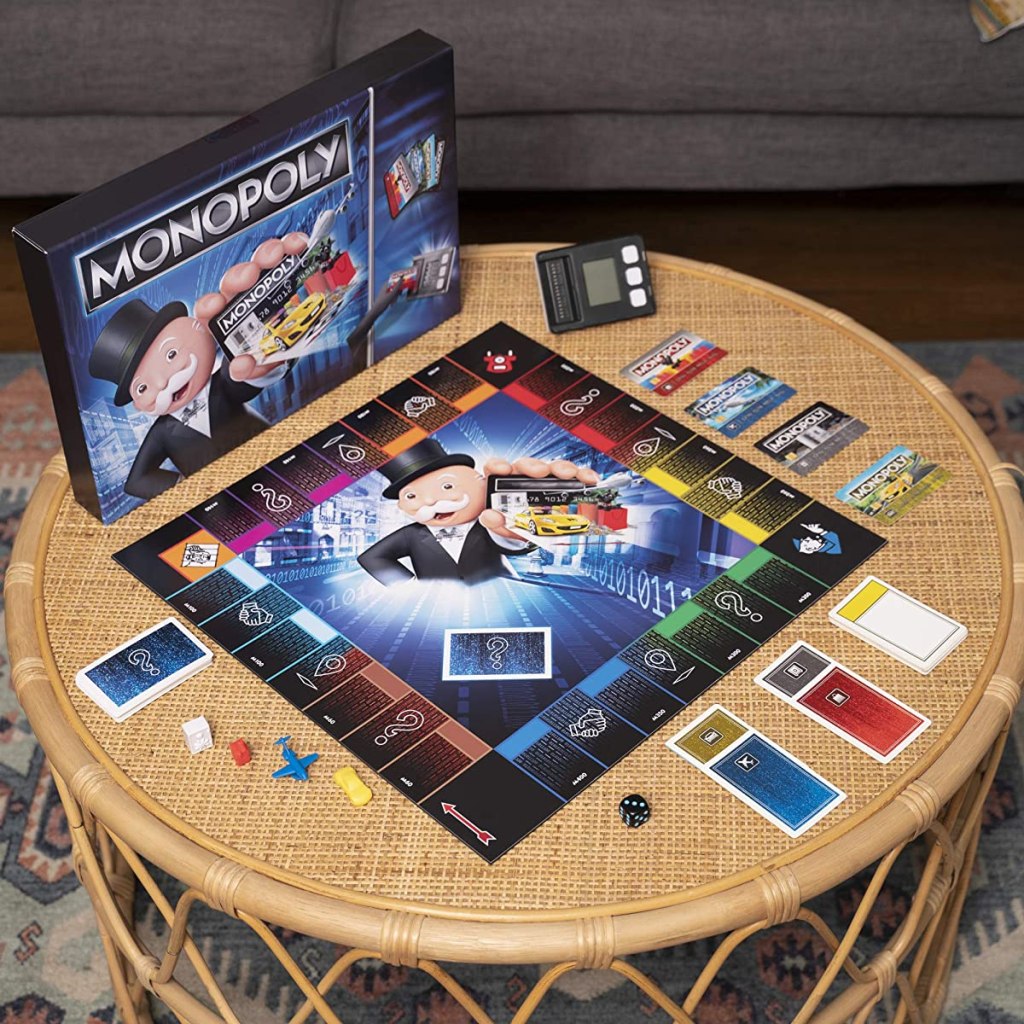 Monopoly Electronic Banking Game on a table