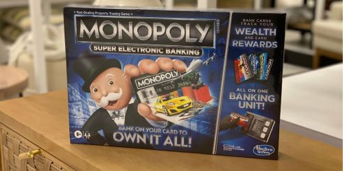 Monopoly Super Electronic Banking Game Only $9.94 on Target.online (Regularly $20)