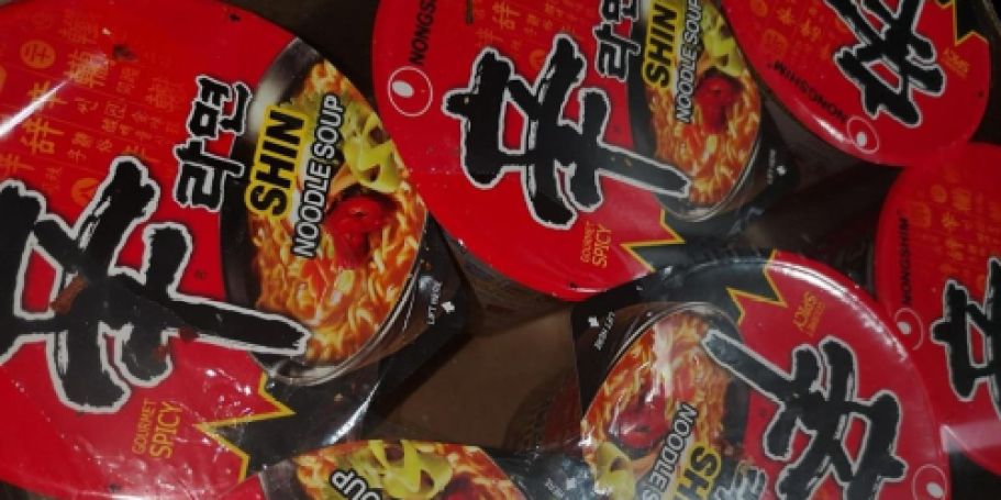 Nongshim Spicy Noodle Soup 12-Pack Just $9.60 on Amazon (Just 80¢ Each)