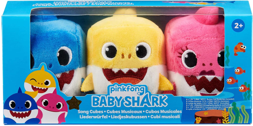 WowWee Baby Shark Song Cubes 3-Pack Just $7.50 on Walmart.online (Regularly $15)