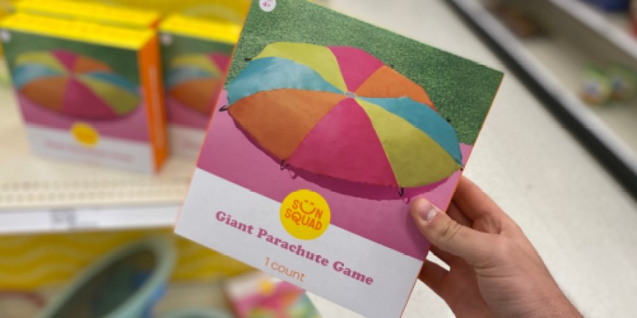 Sun Squad Giant Parachute Game Just $8 on Target.online | Easy Summer Fun!