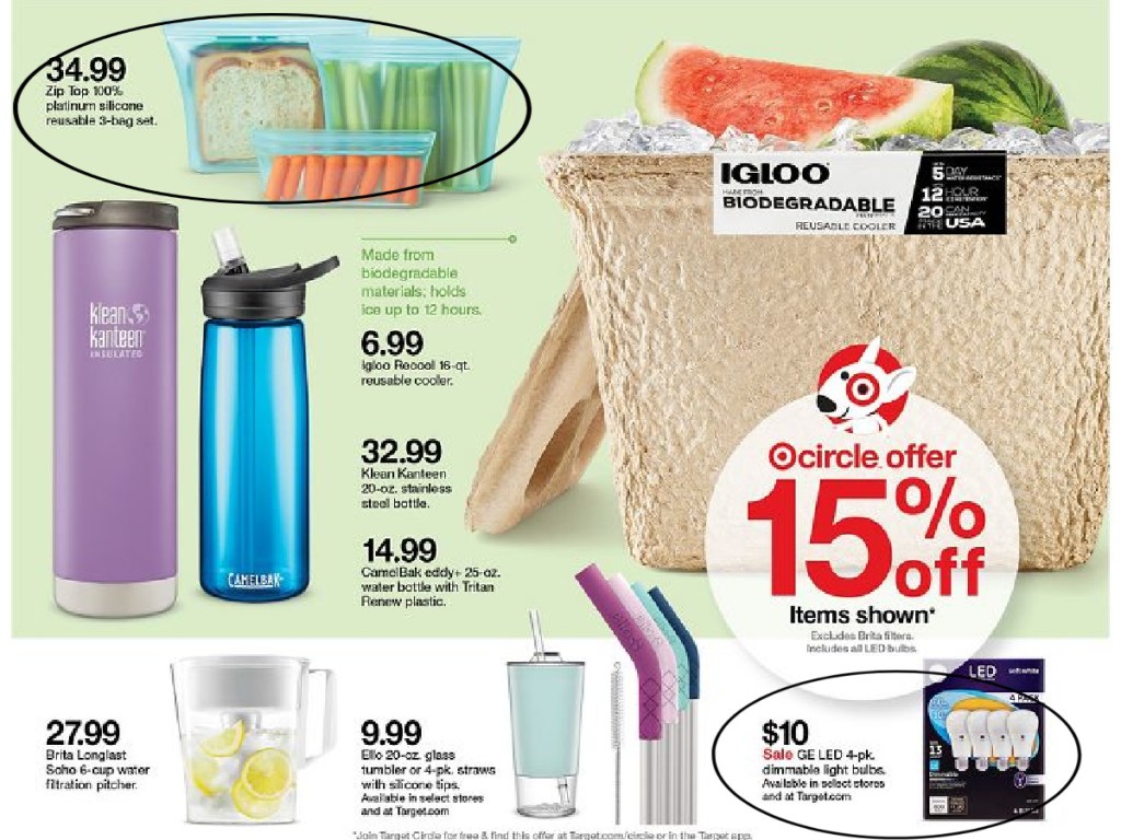 Target deals page four