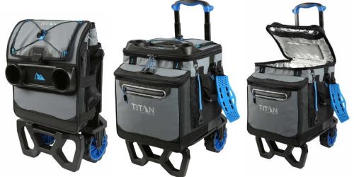 Titan Deep Freeze Rolling Collapsible Cooler Only $44.99 Shipped on Costco.online