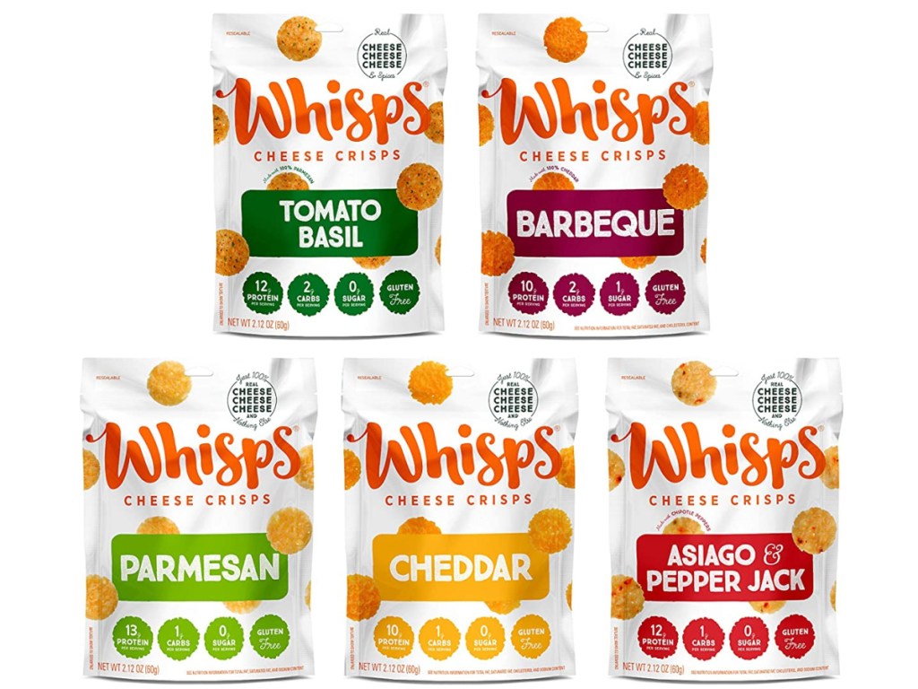 Whisps Cheese Crisps variety pack