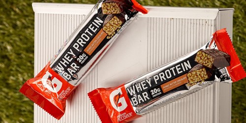 Gatorade Whey Protein Bars 12-Pack Only $9.99 Shipped for Prime Members (Regularly $18)