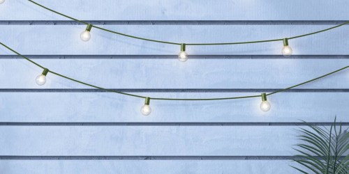 Outdoor String Lights 20-Count Just $7 on Target.online (Regularly $12) + 40% Off More Home Items