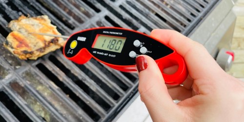 *HOT* Digital Meat Thermometer w/ Awesome Reviews Just $7 on Amazon | Best Price!