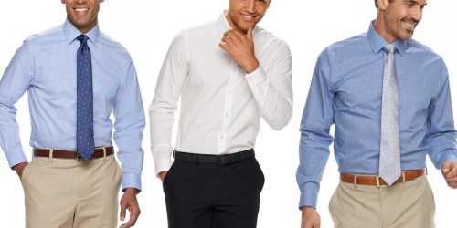 Men’s Dress Shirts from $3.60 on Kohls.online (Regularly $45+)