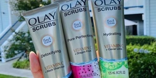 Stackable Savings + Free Shipping on Olay.online | Highly Rated Scrubs & Cleansers Only $6 Shipped