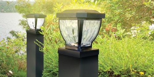 Outdoor Solar Glass Lights 6-Pack Only $62.99 Shipped on Walmart.online (Regularly $91)