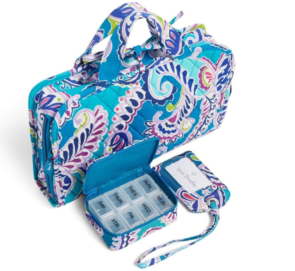 three bags vera bradley travel bundle