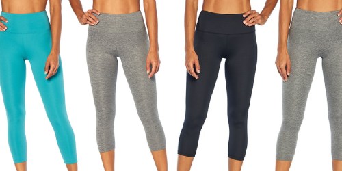 Bally Total Fitness Capri Leggings 2-Pack Just $15.99 on Zulily.online (Regularly $50)