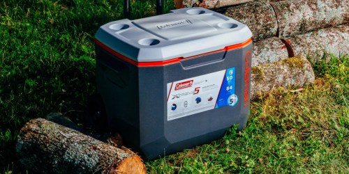 Coleman 50-Quart Cooler w/ Wheels Only $29.82 on Walmart.online (Regularly $49) | Keeps Ice Up to 5 Days