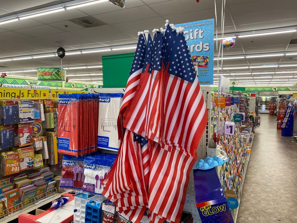 Dollar Tree Flags