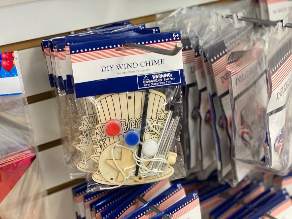 Dollar Tree Patriotic Wind Chime