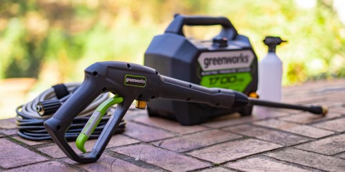 Greenworks Electric Pressure Washer Only $79 Shipped on Lowe’s.online (Regularly $99)