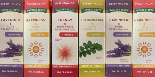 Two Nature’s Truth Essential Oils from $1.75 on Walgreens.online (Regularly $7)