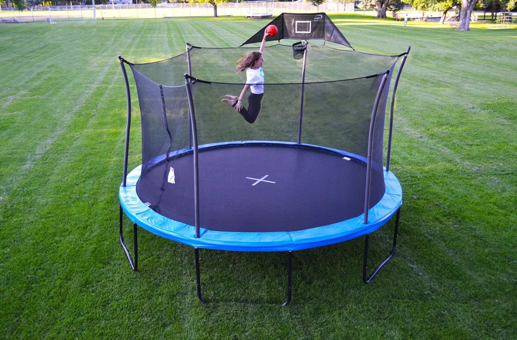 Propel Trampoline with Hoop copy