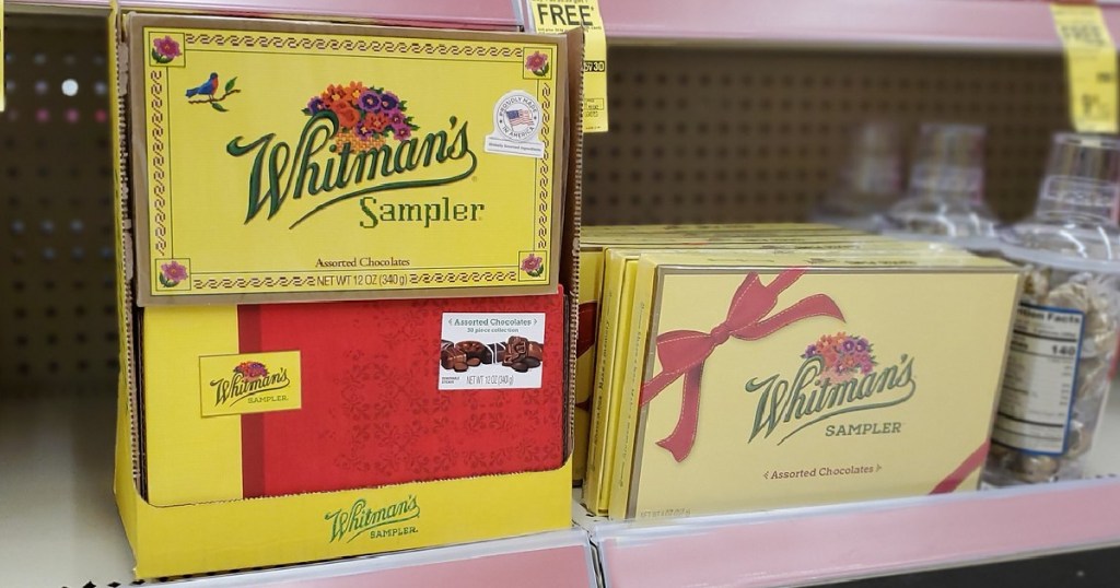 whitman's boxed chocolates