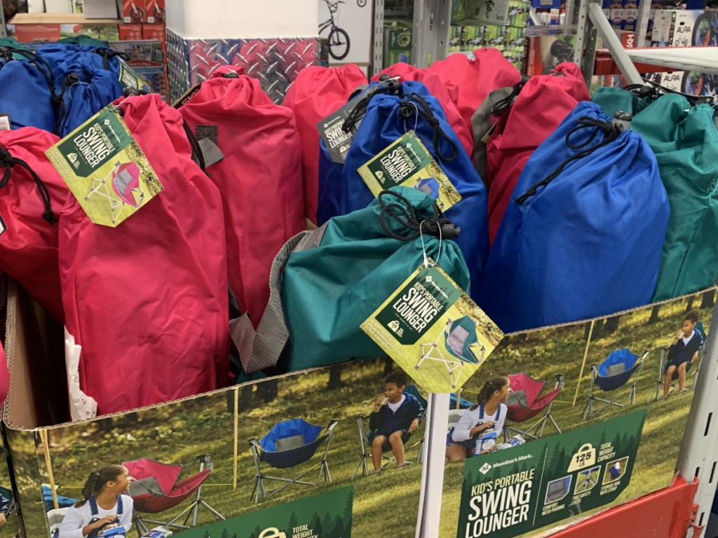 kids swinging chairs at sam's club