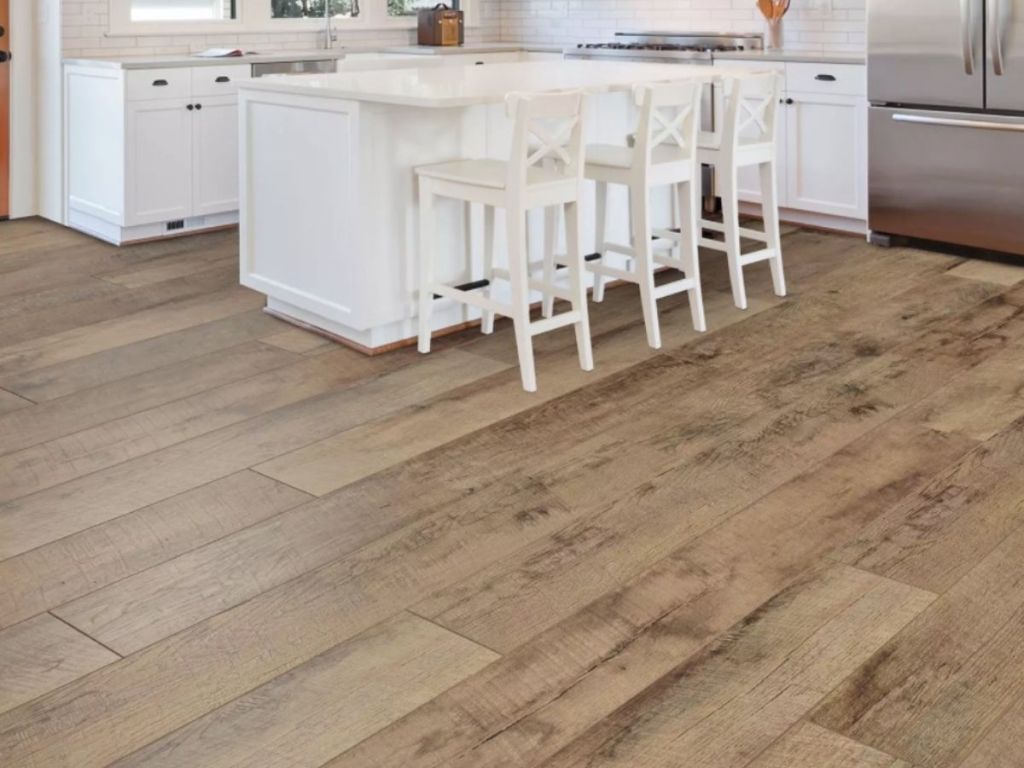 Sam's Club Laminate Flooring in kitchen