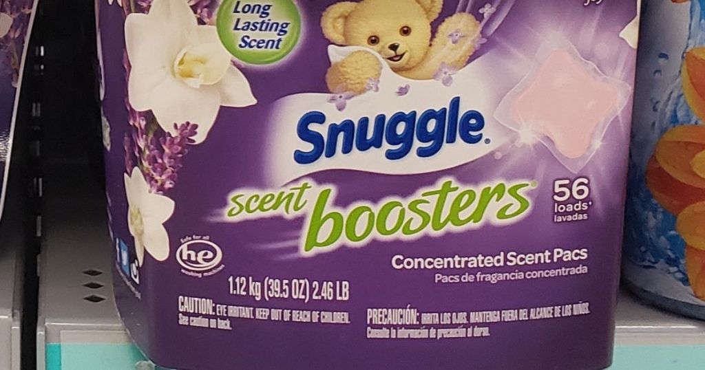 package of Snuggle scent booster